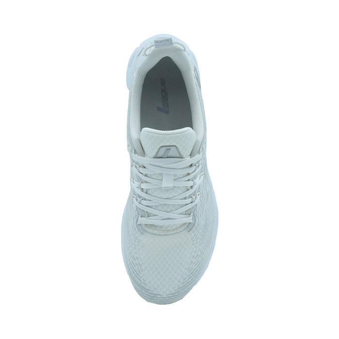 AMP White/Grey Sepatu Lari Unisex