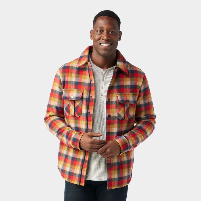 Rhythmic Red Plaid / S