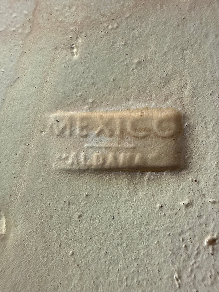 Antique Mexican Tonala Terra Cotta Stacking Tray