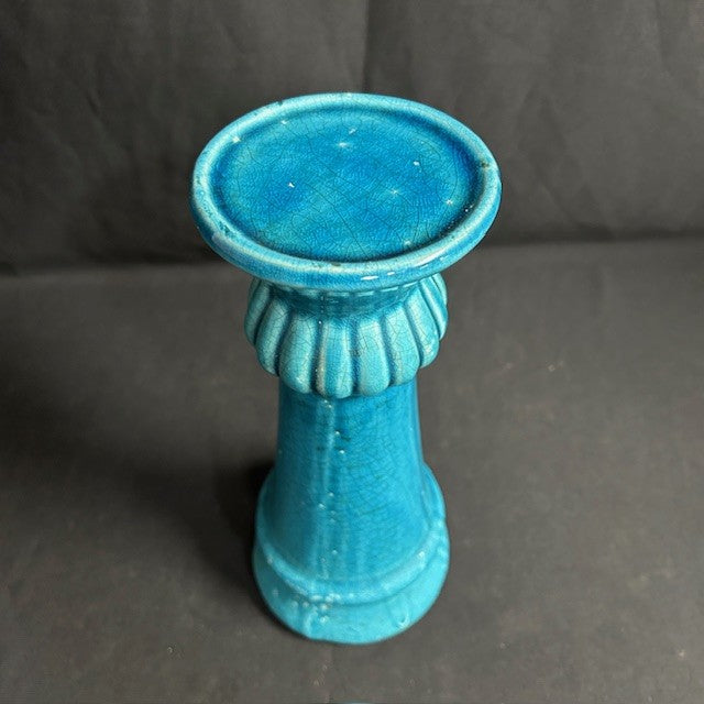 Art Pottery Pillar Candle Holder