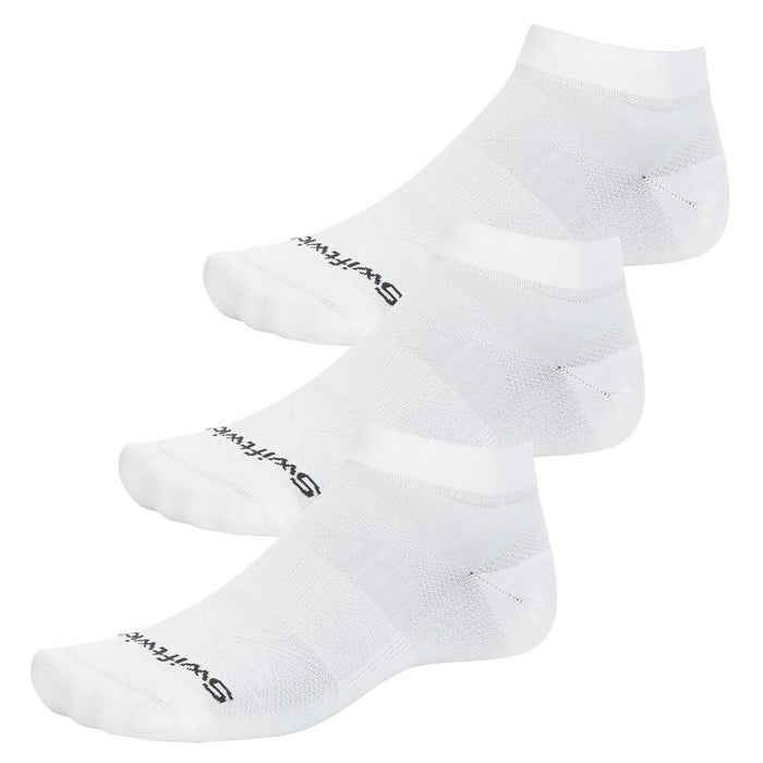 Three pairs of Aspire Ankle Military Compliant socks in military white