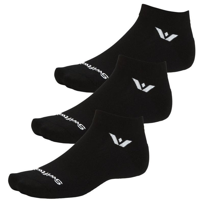 Three pairs of Aspire Ankle socks in black