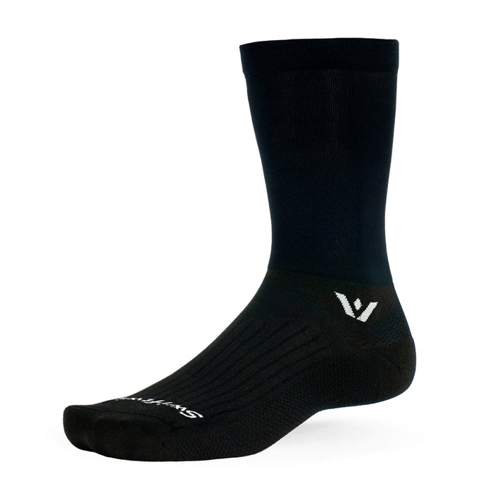 Aspire Crew sock in black