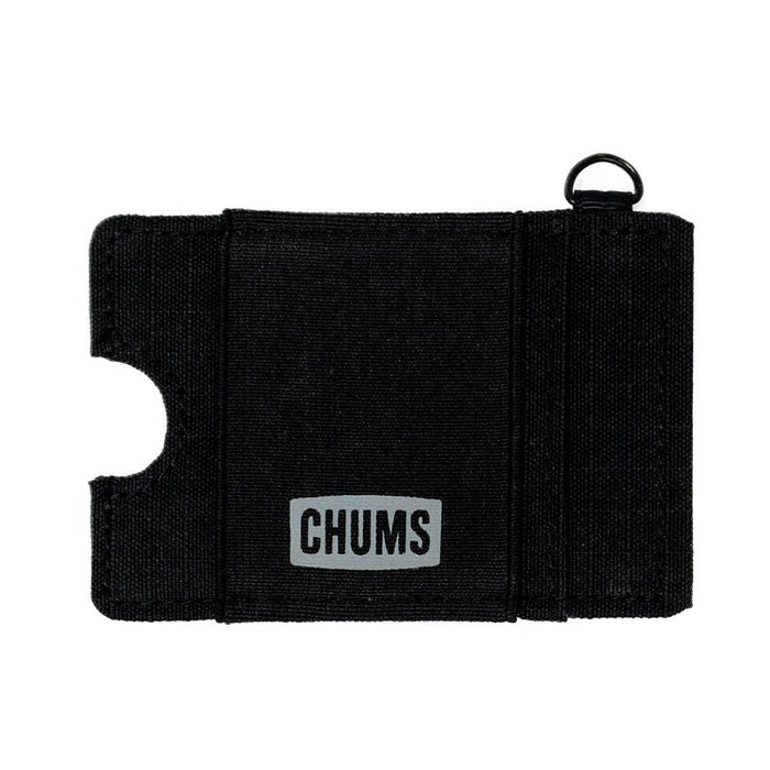 Low-profile, minimalist front pocket wallet    Push-up thumb notch for quick card access Dual elastic bands for stashing cash Made from durable ripstop canvas Includes RFID-blocking card Max Capacity 5-7 cards Dimensions 2.65” x 3.75”