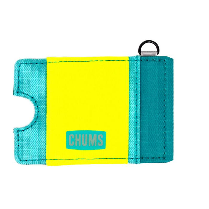 Low-profile, minimalist front pocket wallet    Push-up thumb notch for quick card access Dual elastic bands for stashing cash Made from durable ripstop canvas Includes RFID-blocking card Max Capacity 5-7 cards Dimensions 2.65” x 3.75”
