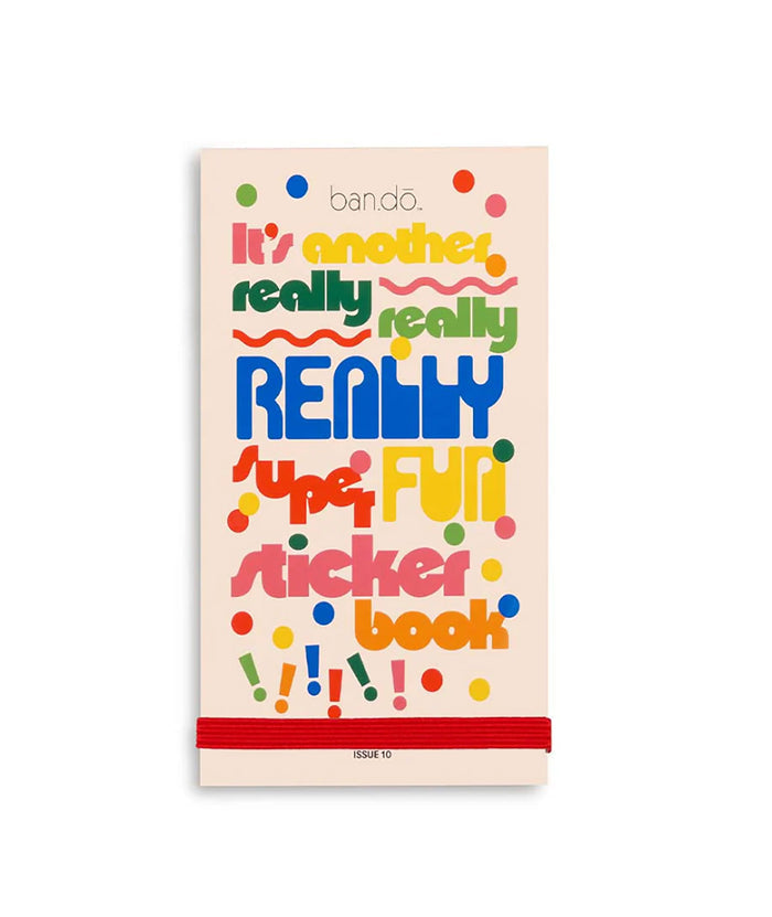 Ban.do Sticker Book Issue Ten Accessories Ban.do