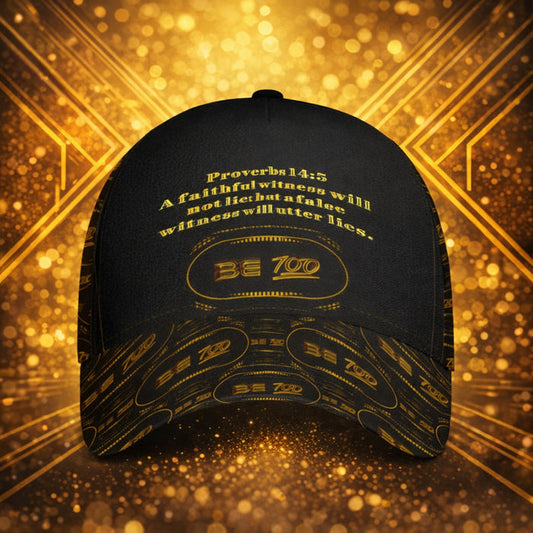 "Be 100" (01) | Peaked Baseball Cap