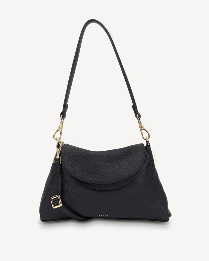 Beckett Crossbody Bag | Black Luxe