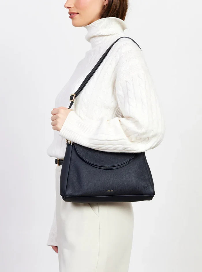 Beckett Crossbody Bag | Black Luxe