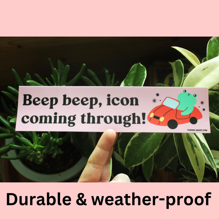 Beep Beep Bumper Sticker