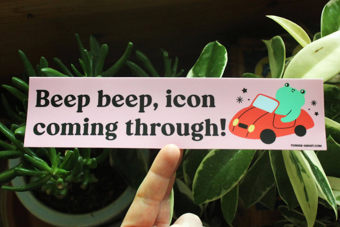 Beep Beep Bumper Sticker