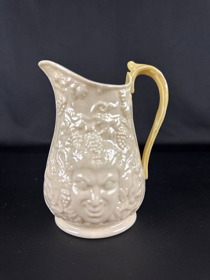 Belleek Irish Porcelain Baccuhus Sugar Creamer