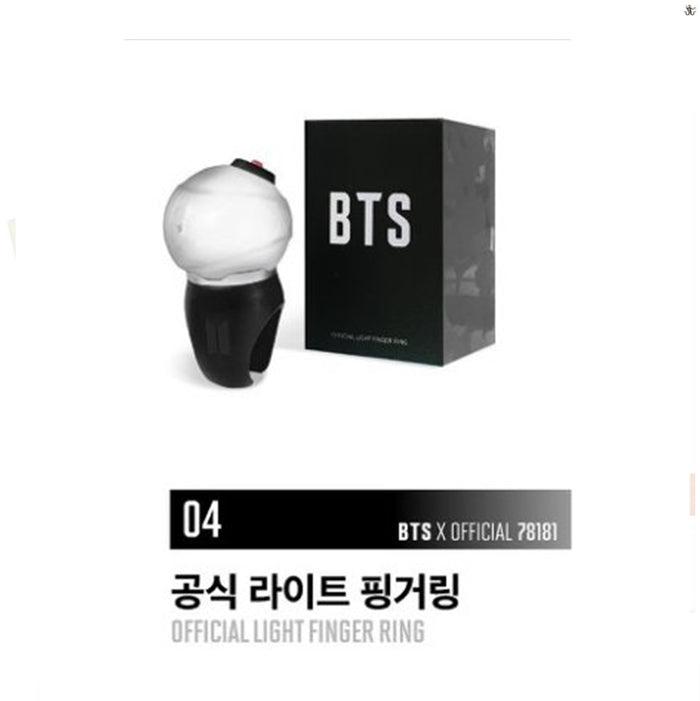 [BIG HIT] BTS OFFICIAL Light Finger Ring