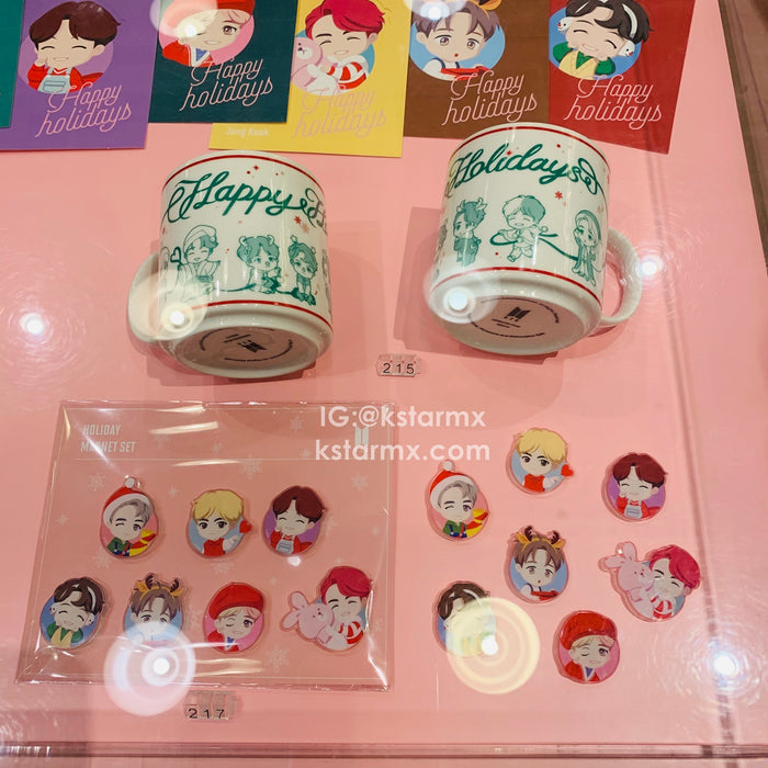 [BIG HIT] OFFICIAL HOUSE OF BTS SEOUL MD – Magnet Holiday (SET/7ea)