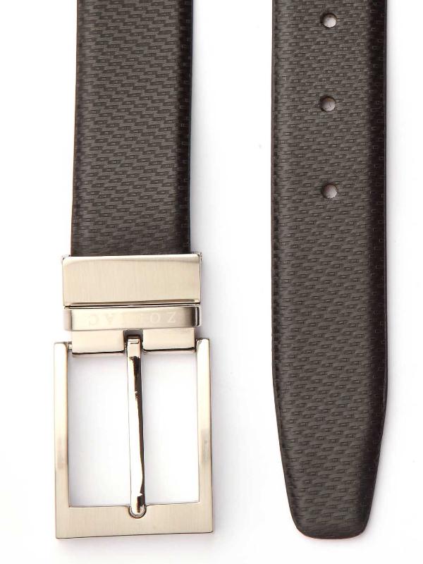 Black/ Brown Reversible Leather Belt