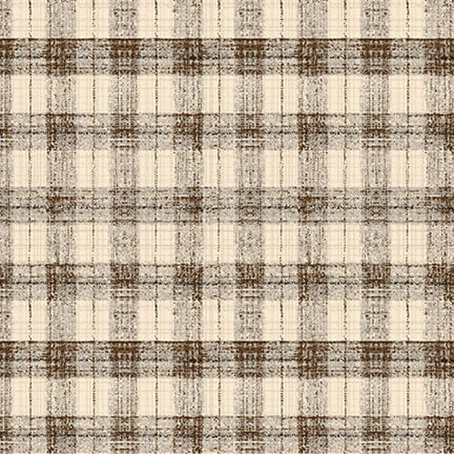 Blessings of Home, Monotone Checks Quilt Fabric, Henry Glass, Autumn Plaid
