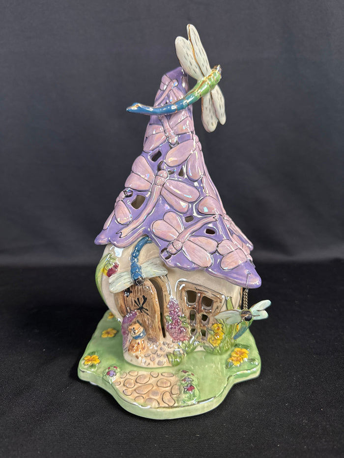 Blue Sky Clayworks Candle House 2005 Fairy Dragonfly