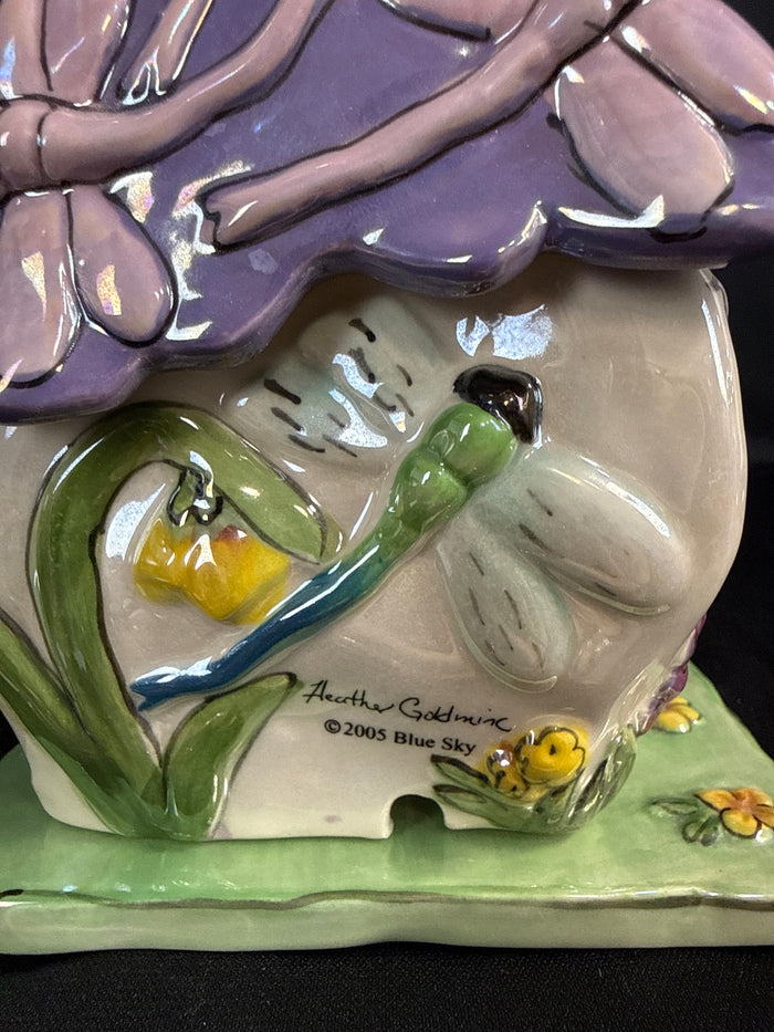 Blue Sky Clayworks Candle House 2005 Fairy Dragonfly