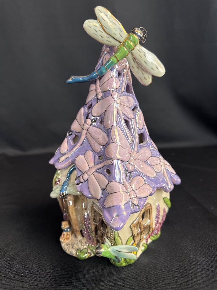 Blue Sky Clayworks Candle House 2005 Fairy Dragonfly