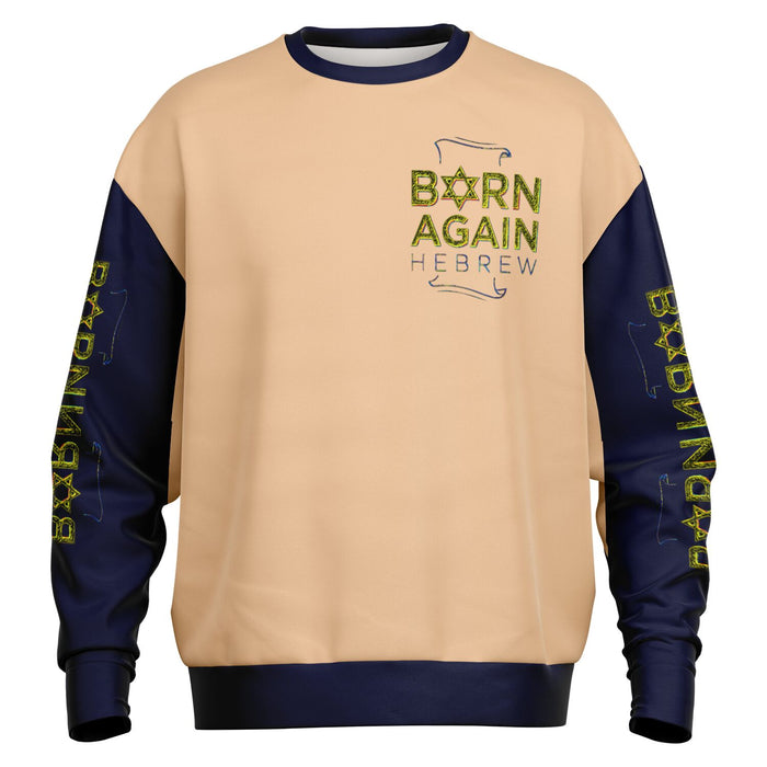 Born Again Hebrew (01–01) | Unisex Heavyweight Oversized Sweatshirt