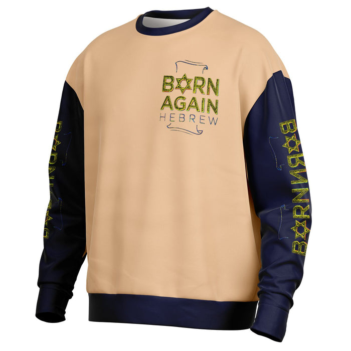 Born Again Hebrew (01–01) | Unisex Heavyweight Oversized Sweatshirt