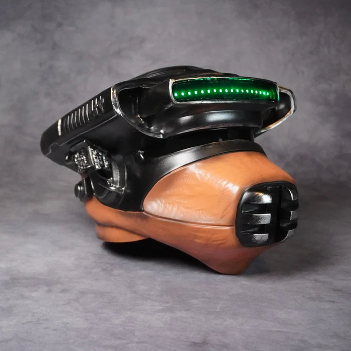 Boushh Wearable Helmet – Leia Organa Disguise ROTJ 1:1 Wearable Replica Helmet Collectible (LED)