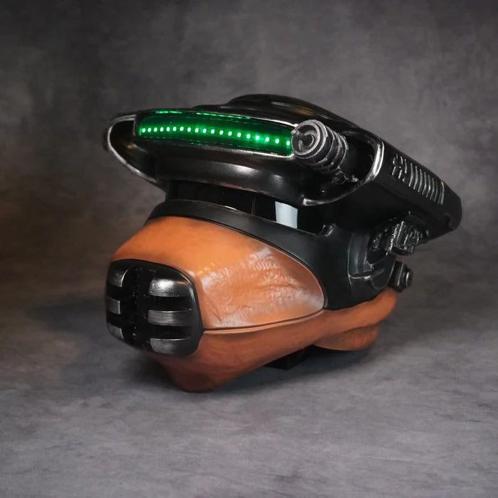 Boushh Wearable Helmet – Leia Organa Disguise ROTJ 1:1 Wearable Replica Helmet Collectible (LED)