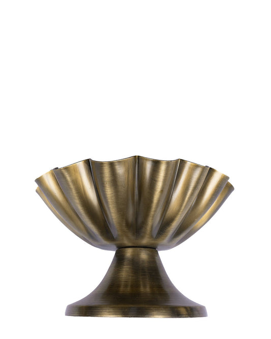 Brass Fluted Bowl | Small