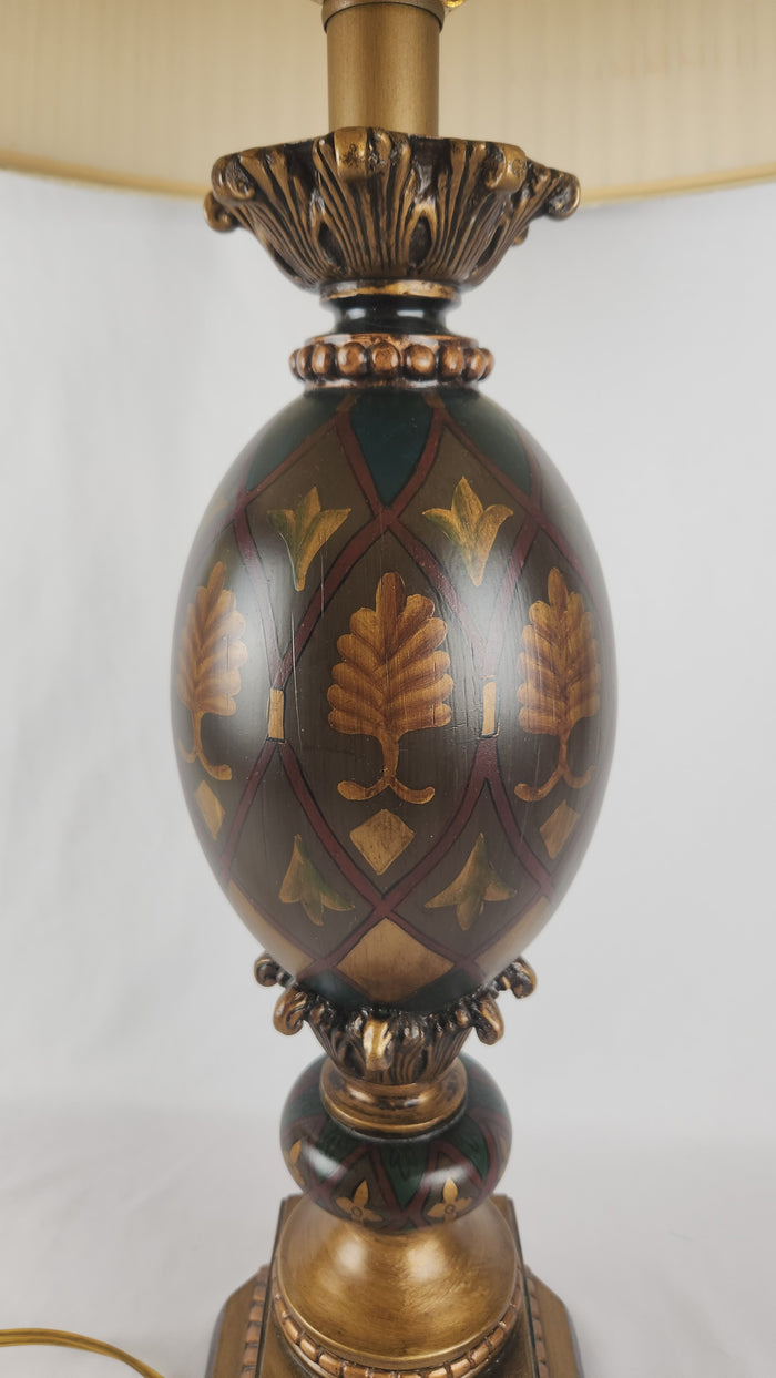 Brown/Gold Table Lamp with Shade