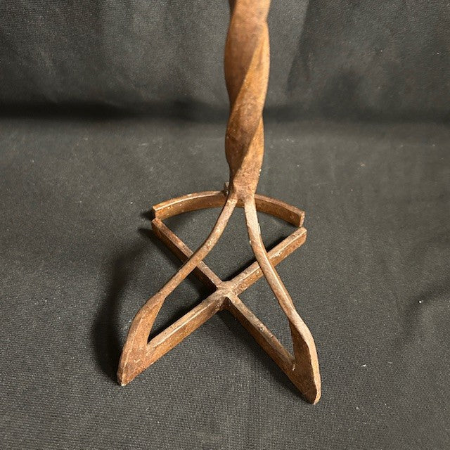 Brutalist Branding Iron Candleholders