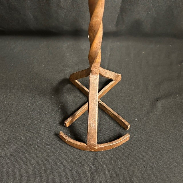 Brutalist Branding Iron Candleholders