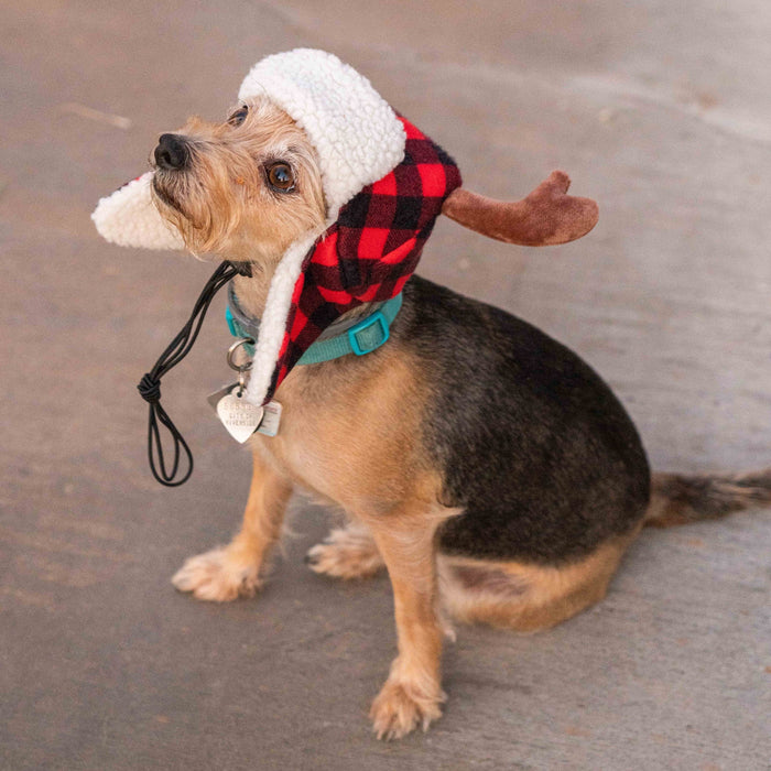 Buffalo Check Trapper Hat With Snugfit