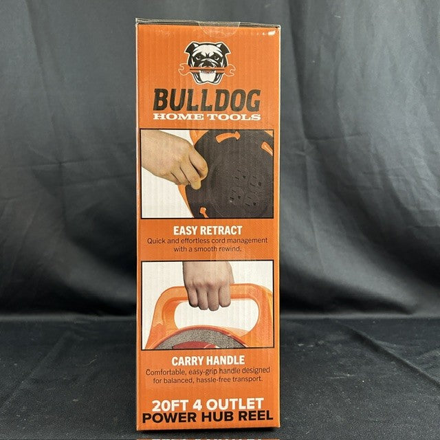 Bull Dog Four Outlet Power Hub Reel