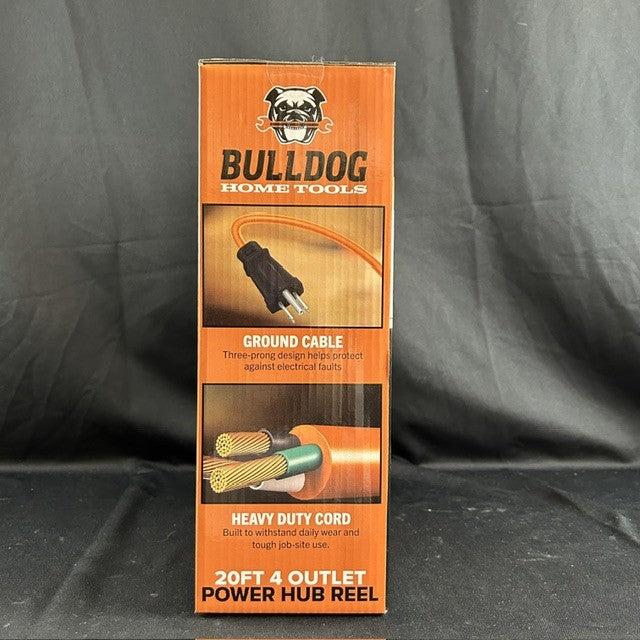 Bull Dog Four Outlet Power Hub Reel