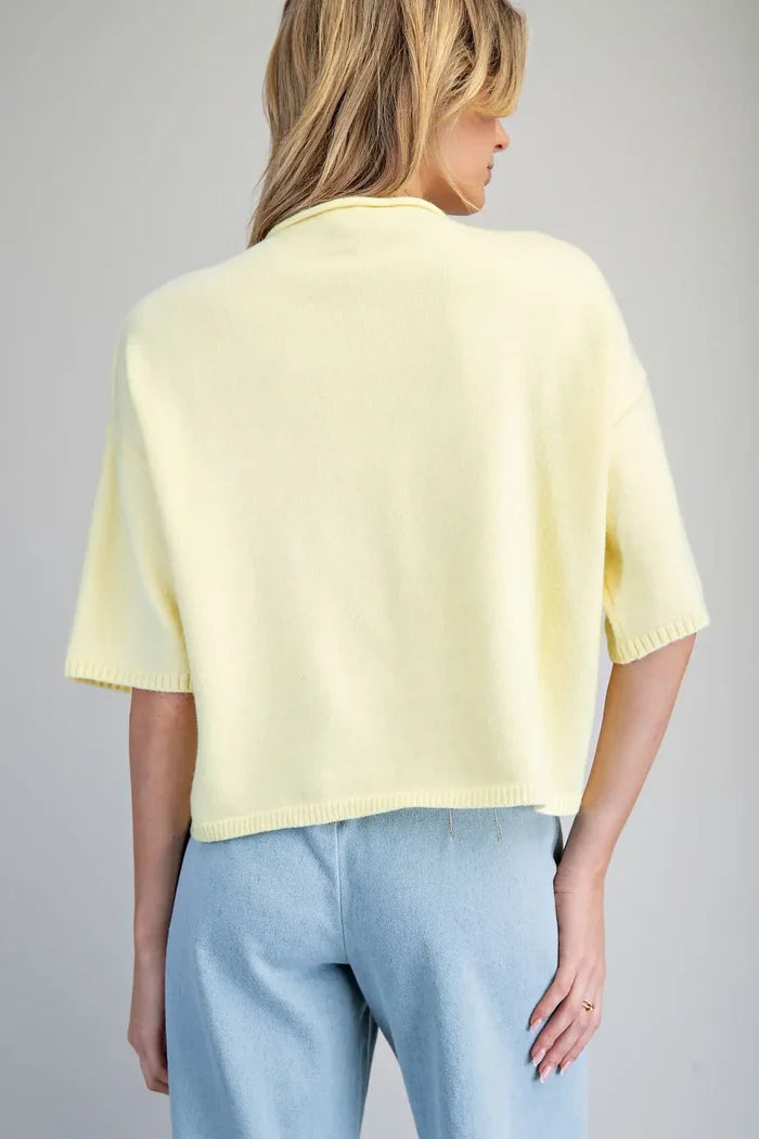 Butter Me Up Half Sleeve Cardigan