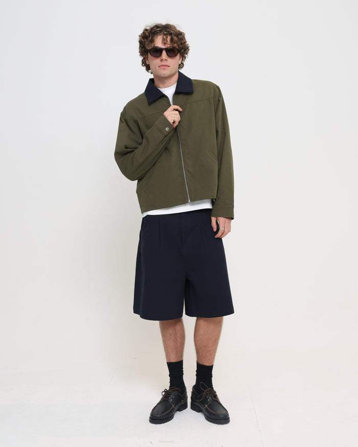 Canvas Jacket - Khaki