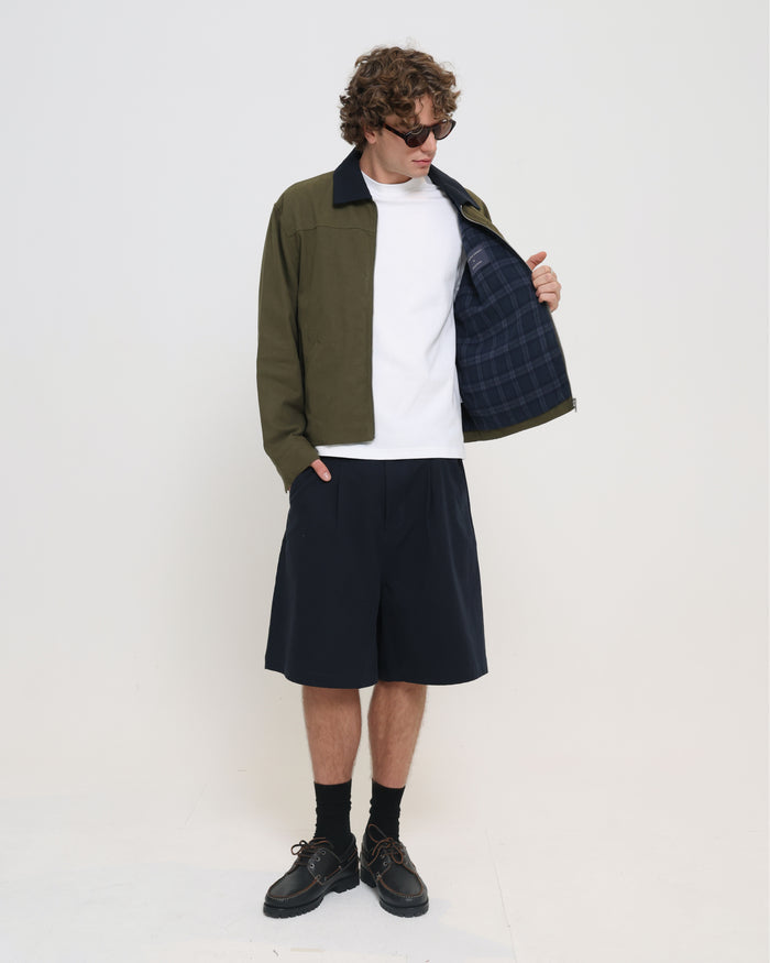 Canvas Jacket - Khaki
