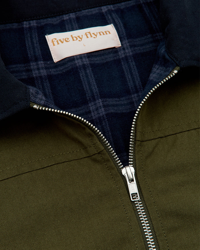Canvas Jacket - Khaki