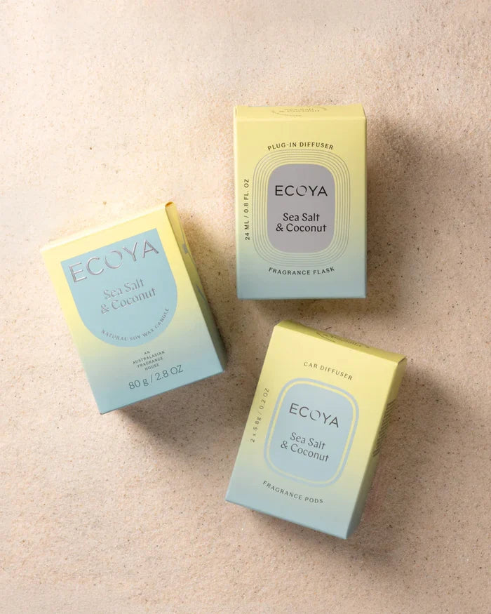 Car Diffuser Fragrance Pods | Sea Salt & Coconut