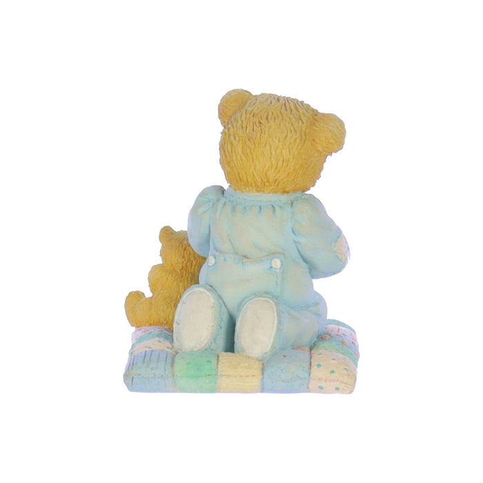 Cherished Teddies by Priscilla Hillman Resin Figurine Patrick Thank You For A Friend That's True_