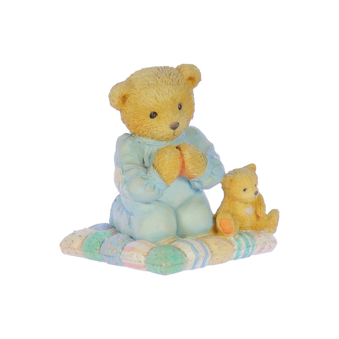 Cherished Teddies by Priscilla Hillman Resin Figurine Patrick Thank You For A Friend That's True_