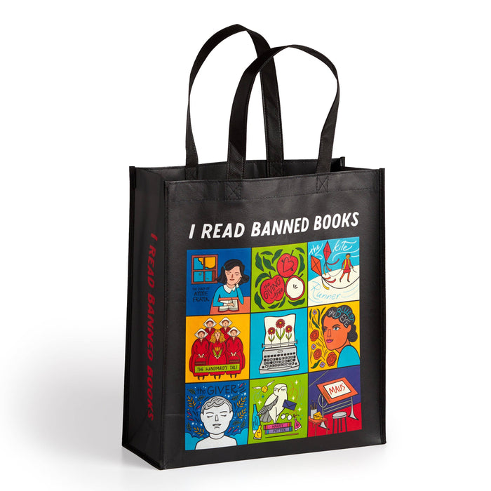 Chronicle Books - I Read Banned Books Reusable Shopping Bag