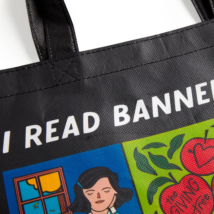Chronicle Books - I Read Banned Books Reusable Shopping Bag