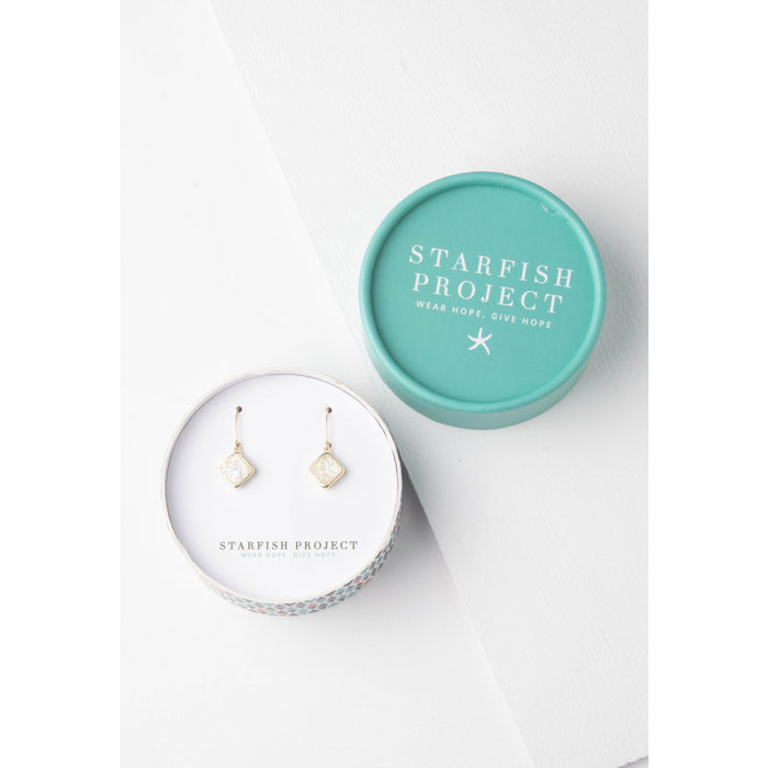 Clare Opal Earrings