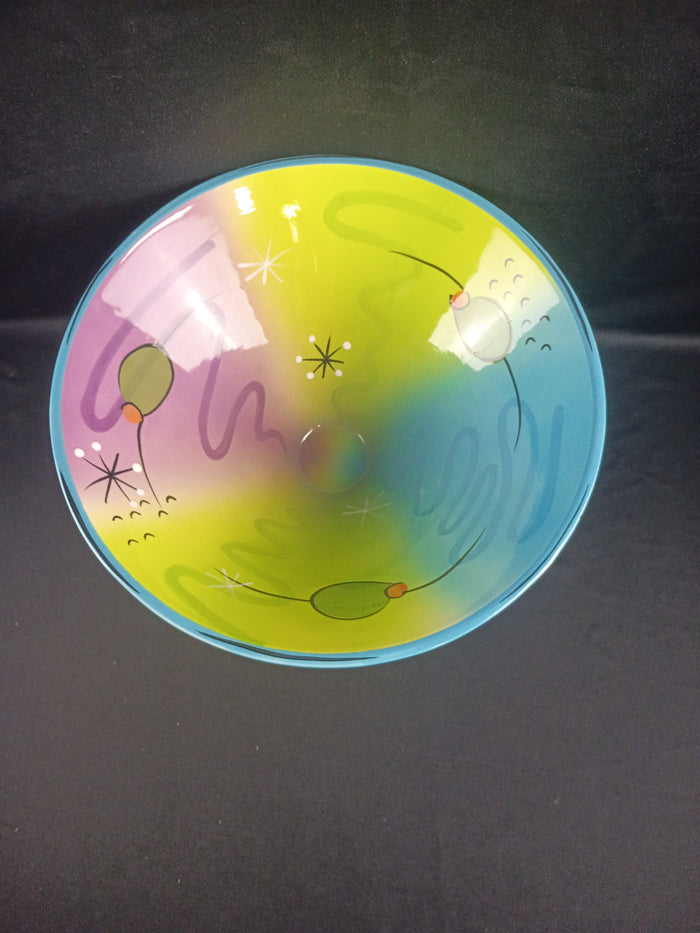 Clay Art Hand Painted Ceramic Martini