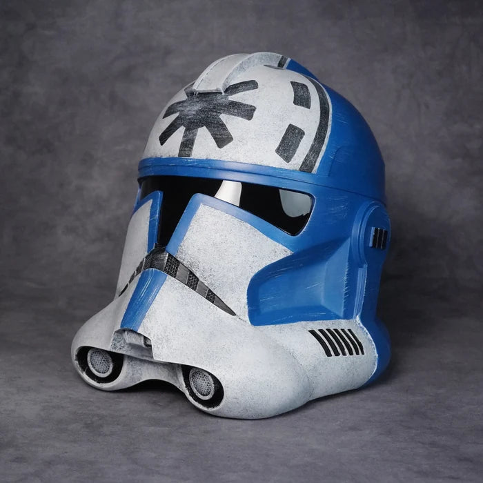 Clone Commander Jesse Wearable Helmet (Phase II, Weathered) – Clone Wars 1:1 Wearable Replica Helmet Collectible