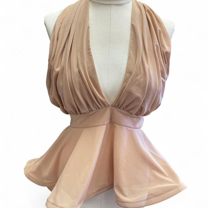 Coby co peachy pink halter