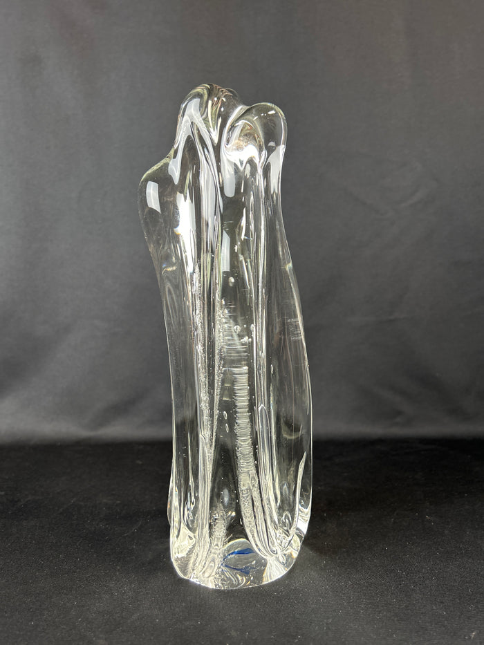 MCM Cofrac Art Verrier Crystal Sculpture