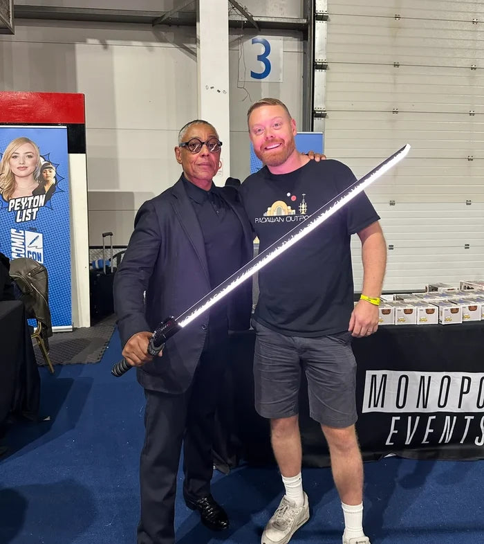Combat Saber - Model Darksaber | Limited Edition Giancarlo Esposito Signature