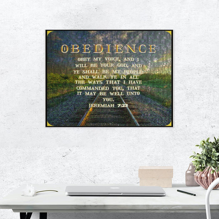 Commandment Keepers 03-02 Canvas Print, 18x24 inches
